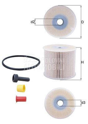 Filter goriva za Lancia Phedra od 2002. do 2010. god.