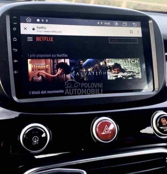 Android Radio Mape Multimedija za Fiat 500X