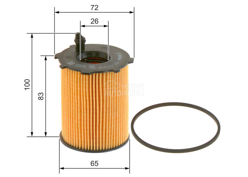 Filter ulja za Renault C4 za 2012. god.