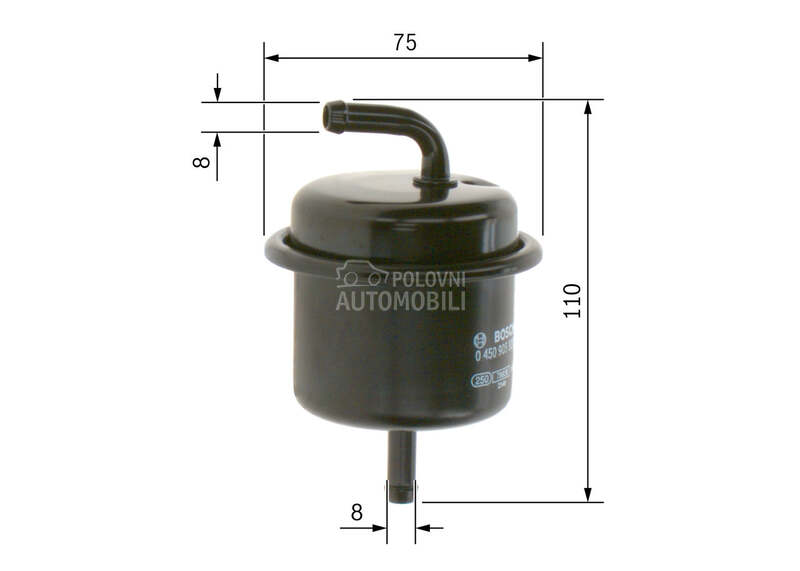 Filter goriva za Suzuki Baleno od 1995. do 2002. god.