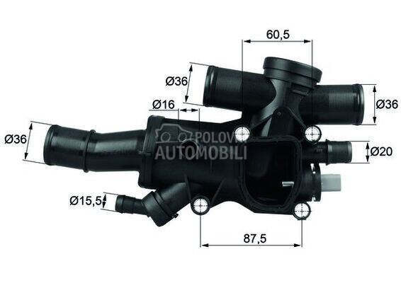 Termostat za Fiat Ulysse od 1994. do 2002. god.