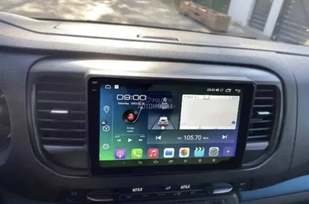 Android Radio Multimedija Mape za Citroen Jumpy