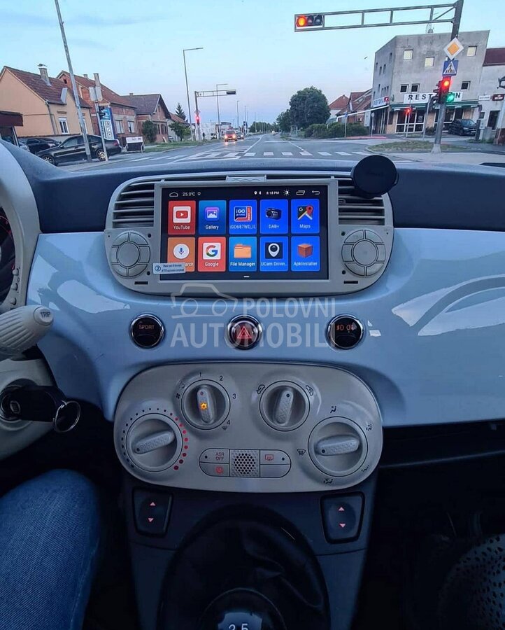 Android Navigacija Multimedija za Fiat 500