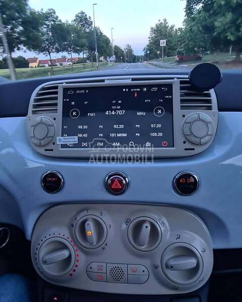 Android Radio Mape Multimedija za Fiat 500