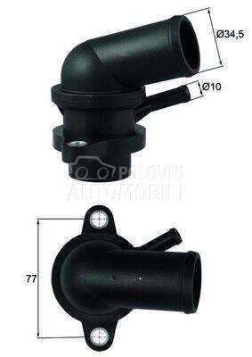 Termostat za Daewoo Kalos od 2002. do 2004. god.