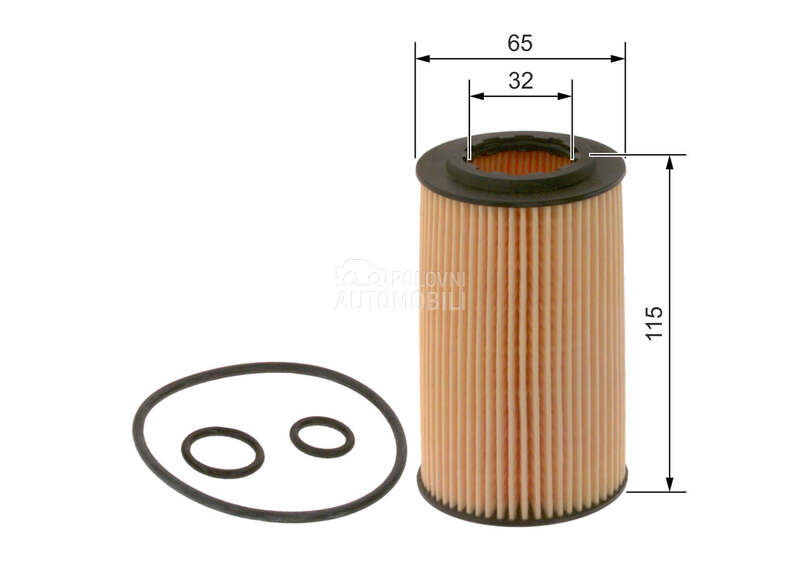 Filter ulja za Mercedes Benz B Klasa od 2005. do 2011. god.
