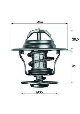 Termostat za Seat Alhambra od 2010. do 2022. god.