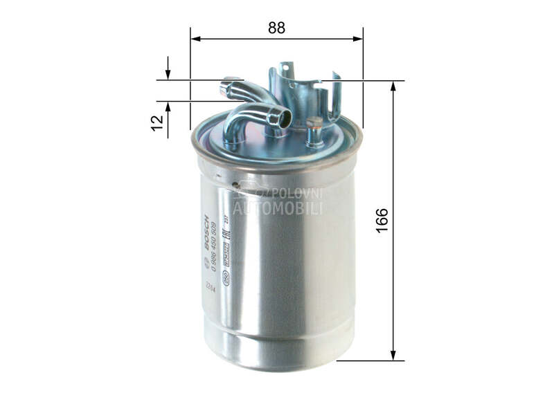 Filter goriva za Audi A4 od 2000. do 2004. god.