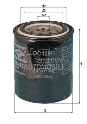 Filter ulja za Nissan Primera od 1996. do 2002. god.