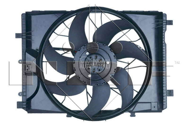 Ventilator motora visko za Mercedes Benz CLS Klasa od 2012. do 2017. god.