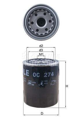Filter ulja za Mitsubishi Pajero od 2000. do 2007. god.