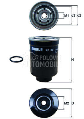 Filter goriva za Mitsubishi L200 od 2009. do 2015. god.