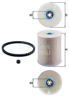 Filter goriva za Opel Astra od 2007. do 2014. god.