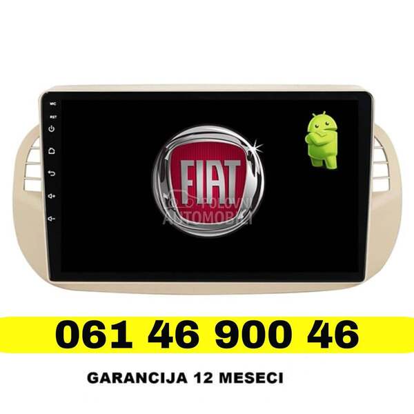 Multimedija Android 4/32GB za Fiat 500