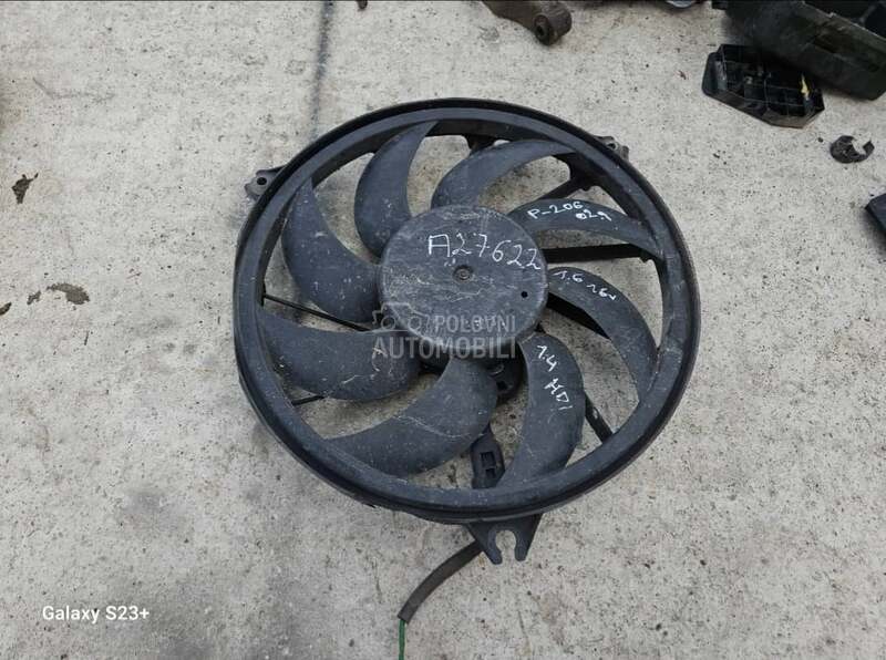 VENTILATOR za Peugeot 206