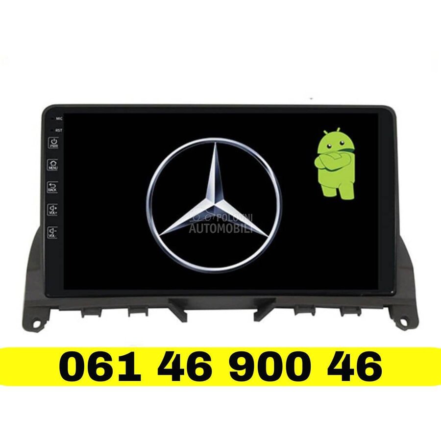 Multimedija Android 4/32GB za Mercedes Benz C 180, C 200, C 220 ...