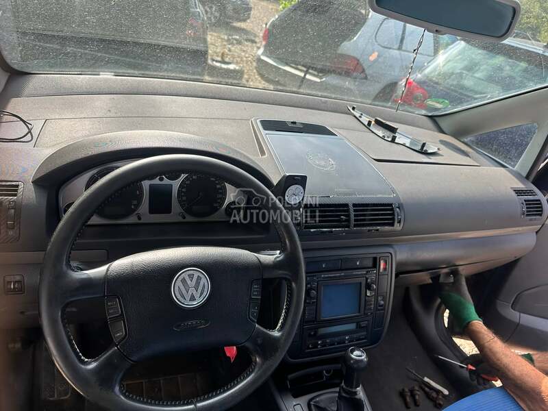 Tabla sat za Volkswagen Sharan od 2001. do 2007. god.
