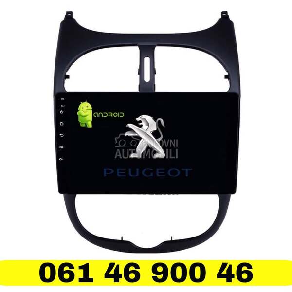 Multimedija Android 4/32GB za Peugeot 206, 206 plus