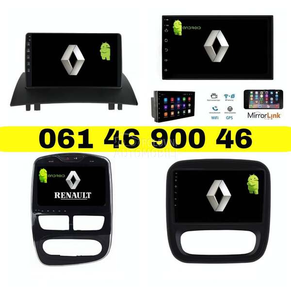 Multimedija Android 4/32GB za Renault Clio, Koleos, Laguna ...