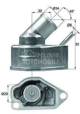 Termostat za Opel Vectra od 1996. do 2003. god.