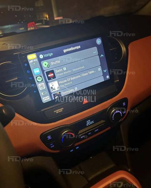 Android Radio Multimedija Mape za Hyundai i10