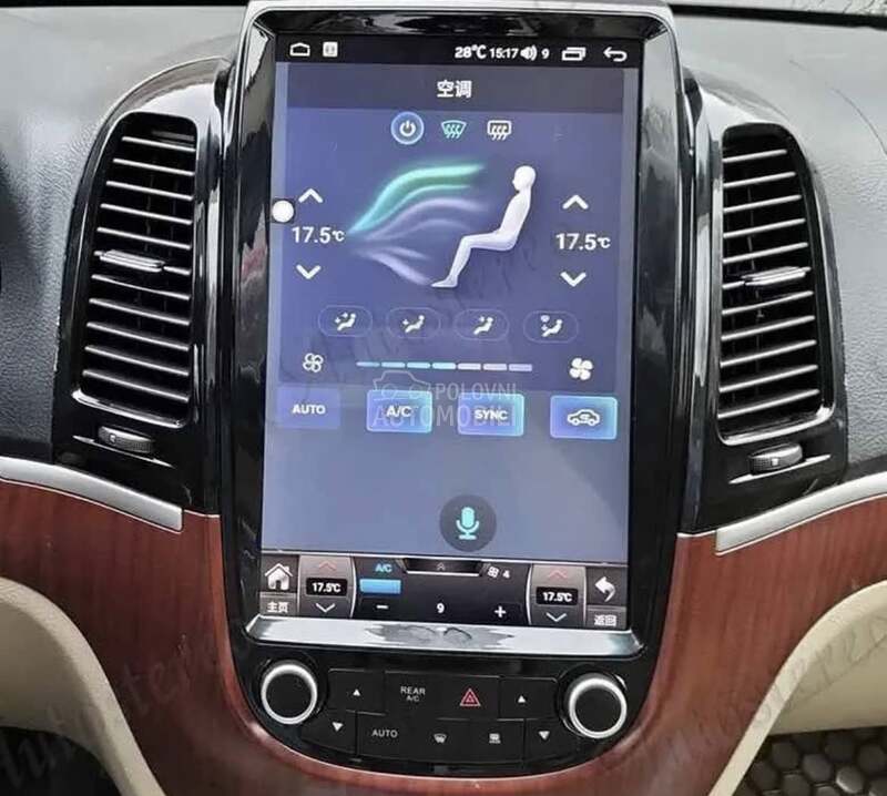 Android Multimedija GPS Radio za Hyundai Santa Fe