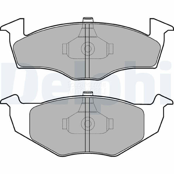 Kocione plocice za Seat Toledo od 1991. do 1999. god.