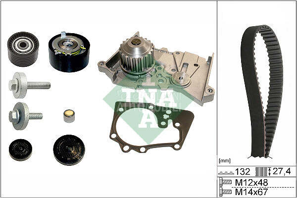 Komplet zupcastog kaisa za Renault Scenic od 1999. do 2003. god.