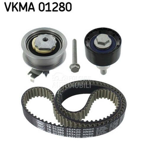Veliki servis SKF za Škoda Rapid od 2012. do 2022. god.