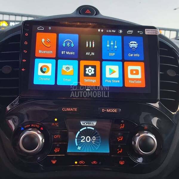 Android Radio Mape Multimedija za Nissan Juke
