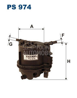 Filter goriva za Renault Xsara od 1997. do 2005. god.