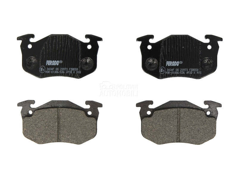 Kocione plocice za Renault Megane od 1999. do 2004. god.