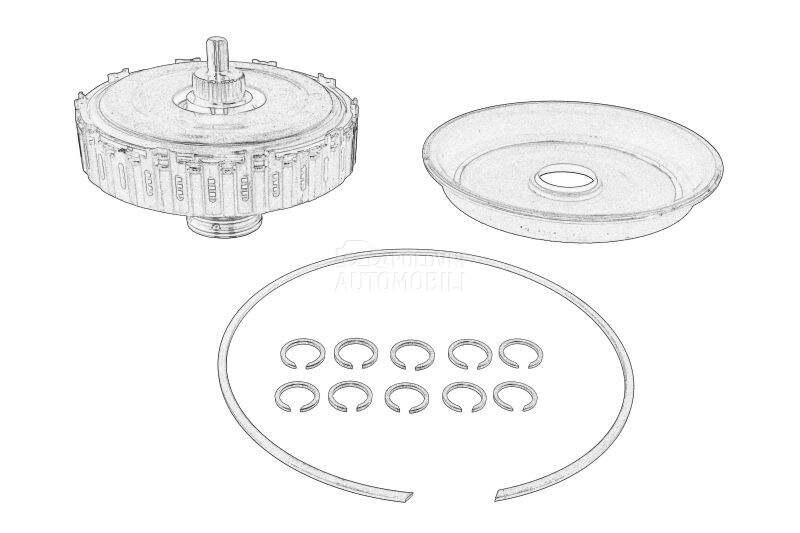 Set kvacila za Volkswagen Golf od 2009. do 2013. god.