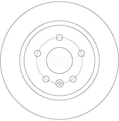 Kočioni disk za Chevrolet Aveo od 2011. do 2015. god. - 13502134