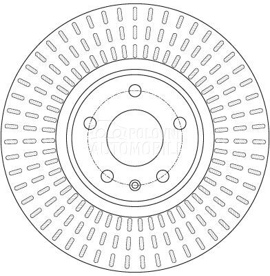 Kočioni disk za Audi A4 od 2013. do 2016. god. - 8R0 615 301 E