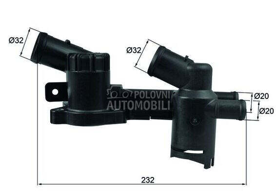 Termostat za Volkswagen Touran od 2010. do 2015. god.