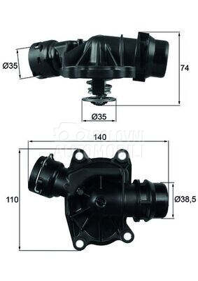 Termostat za Opel Omega od 1994. do 2003. god.