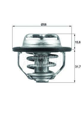 Termostat za Opel Astra od 1998. do 2004. god.