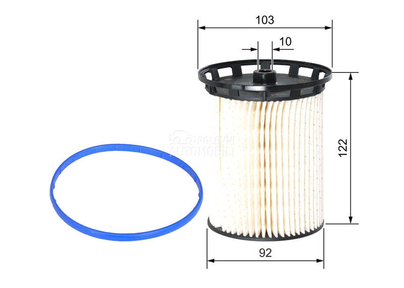 Filter goriva za Audi Q7 od 2006. do 2015. god.