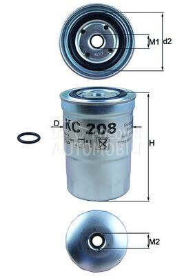 Filter goriva za Mitsubishi Pajero od 2006. do 2010. god.