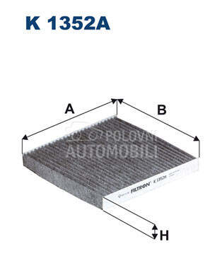 Filter kabine za Smart ForTwo od 2007. do 2013. god.