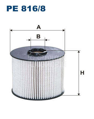 Filter goriva za Peugeot 807 od 2004. do 2010. god.