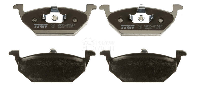 Kocione plocice TRW za Volkswagen Golf od 1993. do 1999. god.