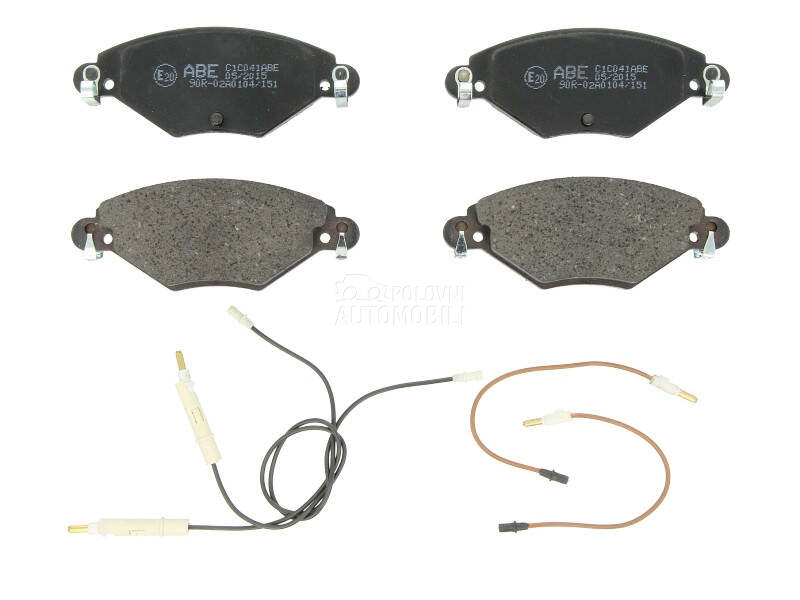 Kocione plocice za Renault C5 od 2004. do 2008. god.