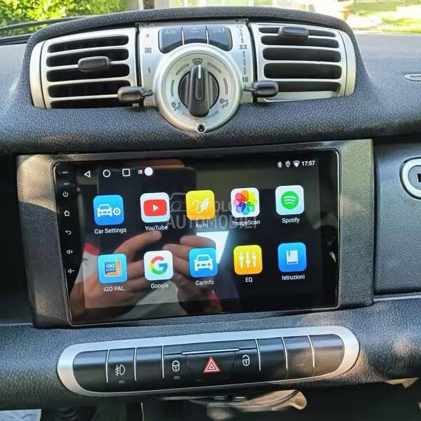 Android Navigacija Multimedija za Smart ForTwo