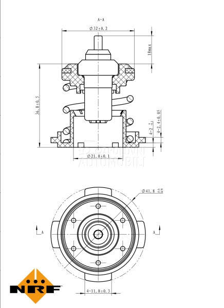 Termostat za Audi A4 od 2015. do 2019. god.