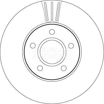 Kočioni disk za Ford Focus od 2004. do 2012. god.