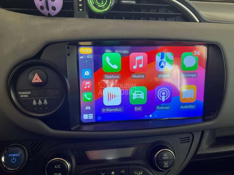 Android Radio Mape Multimedija za Toyota Yaris