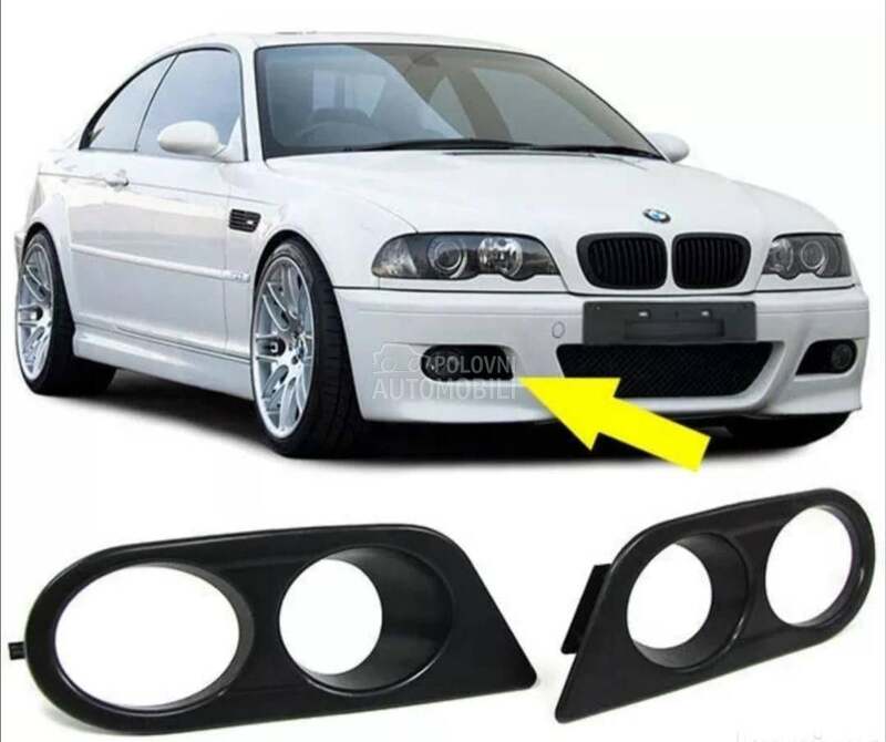 CSL poklopci za maglenke E46 za BMW 315, 316, 318 ... od 1998. do 2006. god.