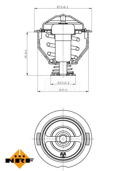 Termostat za Audi TT od 2006. do 2014. god.